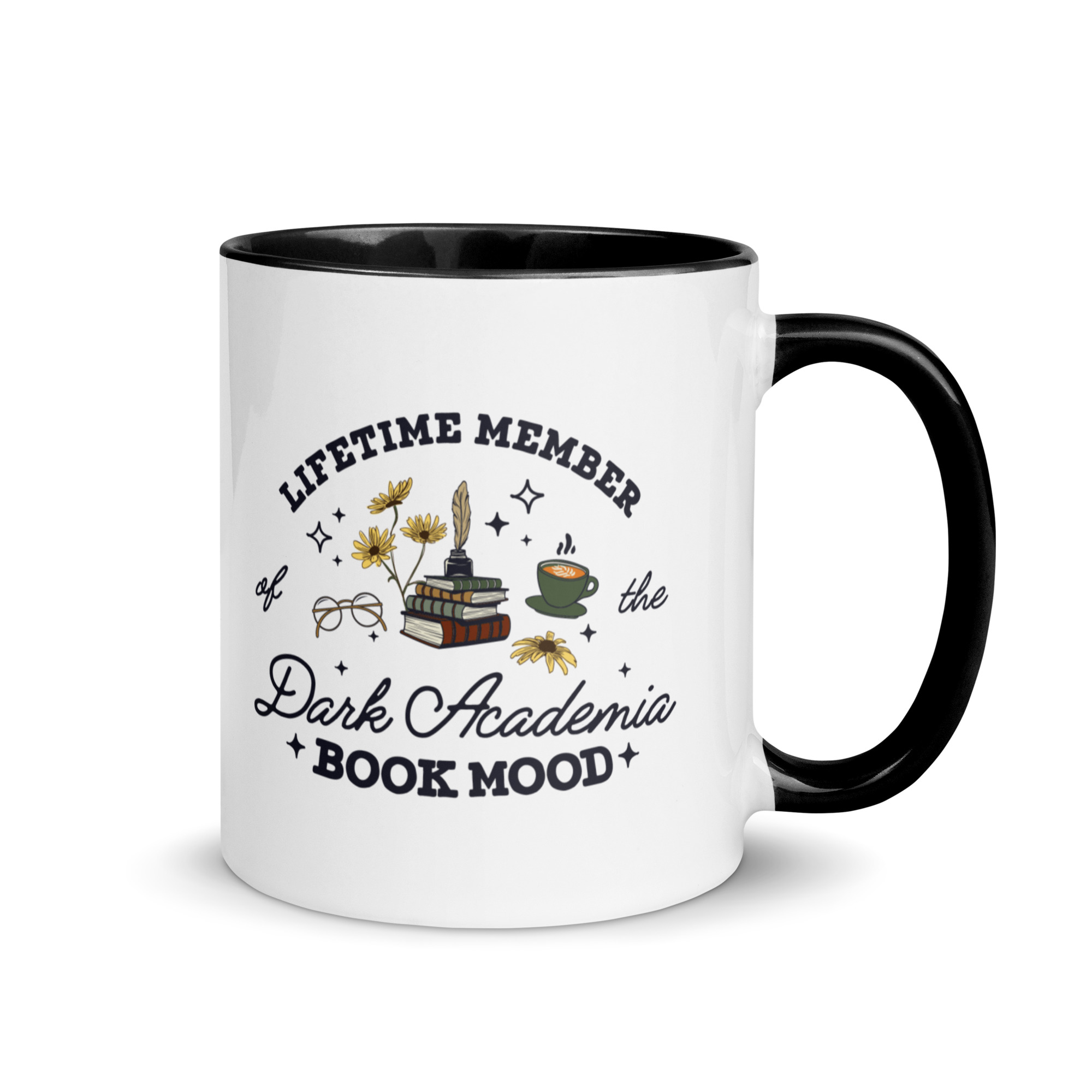 Taza color interior Lifetime Member of the Dark Academia